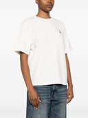 Baumwoll-T-Shirt „Dressed Fox“ von Maison Kitsune