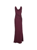 Norma Kamali Drop Shoulder Long Dress