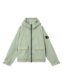 Stone Island Logo Nylon Bomber Jacket