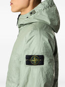 Stone Island Logo Nylon Bomber Jacket