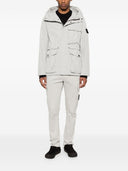 Stone Island Logo Cotton Crewneck Sweater