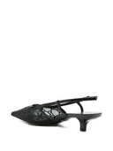 Gucci Crystal Embellished Slingback Pumps