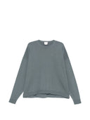 Alysi Baumwollpullover mit Rundhalsausschnitt