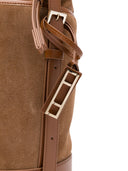 Fabiana Filippi Suede Leather Bucket Bag