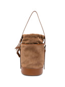 Fabiana Filippi Suede Leather Bucket Bag