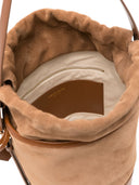 Fabiana Filippi Suede Leather Bucket Bag