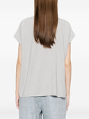 Fabiana Filippi Cotton V Necked Top