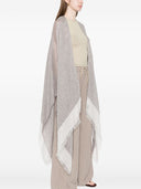 Fabiana Filippi Fringed Linen Poncho