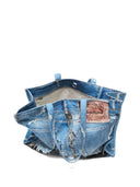Acne Studios Denim Print Tote Bag