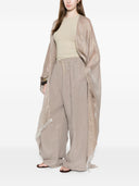 Fabiana Filippi Fringed Linen Poncho