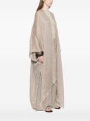 Fabiana Filippi Fringed Linen Poncho