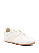 Flache Sneakers aus Leder von Woolrich