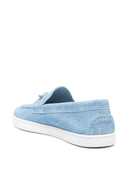 Christian Louboutin Chambeliboat Suede Leather Loafers