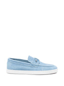 Christian Louboutin Chambeliboat Suede Leather Loafers