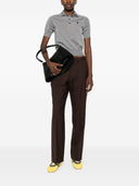 Ami Paris Ami De Coeur Wool Polo Shirt