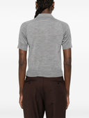 Ami Paris Ami De Coeur Wool Polo Shirt