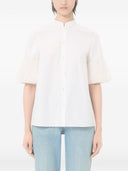 Valentino Embroiderded Cotton Shirt