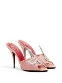 Valentino Garavani Coeur Vipère Leather Mules