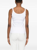 Ermanno Firenze Embroidered Tank Top