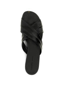 Khaite Liria Leather Flat Sandals