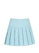 Alice + Olivia Falten-Minirock