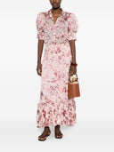 Alice + Olivia Printed Scrunched Top