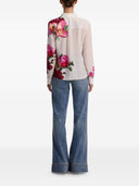 Alice + Olivia Printed Silk Shirt