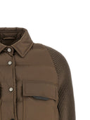 Kurze Daunenjacke aus Nylon von Brunello Cucinelli