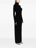 Langes Kleid mit Rollkragen von Norma Kamali