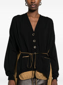 Uma Wang Cotton And Silk Cardigan