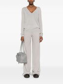 Rick Owens Silk Blend Trousers