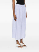 Archivio '67 Striped Cotton Skirt