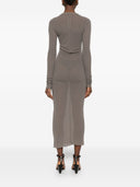Rick Owens Ribbed Midi Dress