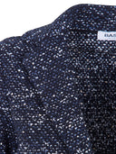 Base Cotton Blend Single Breasted Jacket