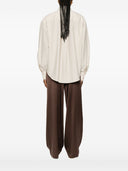 Brunello Cucinelli besticktes Baumwollhemd