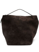 Toteme-Tasche aus Wildleder mit Gürtel und Gürtel