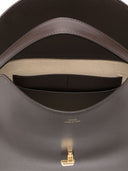 Toteme Pre T Lock Leather Clutch