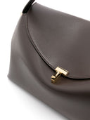 Toteme Pre T Lock Leather Clutch