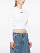 Diesel Logo Cropped Top