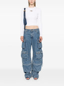 Diesel Logo Cropped Top