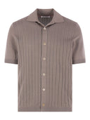 Brunello Cucinelli Gestrickte Strickjacke aus Baumwolle