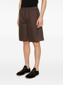 Gucci Gg Linen Blend Shorts