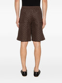 Gucci Gg Linen Blend Shorts