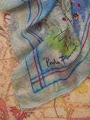 Faliero Sarti Florence Map Silk Blend Stole