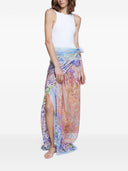 Faliero Sarti Florence Map Silk Blend Stole