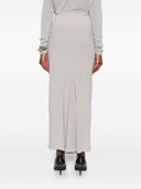 Rick Owens Silk Blend Long Skirt