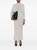 Rick Owens Silk Blend Long Skirt