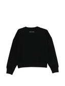 Bawełniana bluza z okrągłym dekoltem Emporio Armani