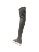 Rick Owens Leather Over The Knee Boots