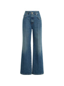 Brunello Cucinelli Denim-Jeans mit ausgestelltem Bein